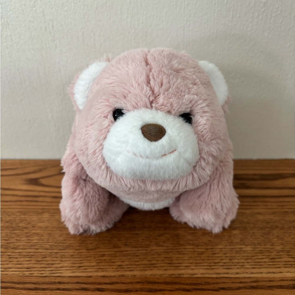 GUND Snuffles Pink Rose Bear Plush 6050370 Stuffed Animal Toy